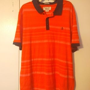 Mens Original Penguin Heritage Slim Fit Polo size XXL. Fits more like SLIM XL.
